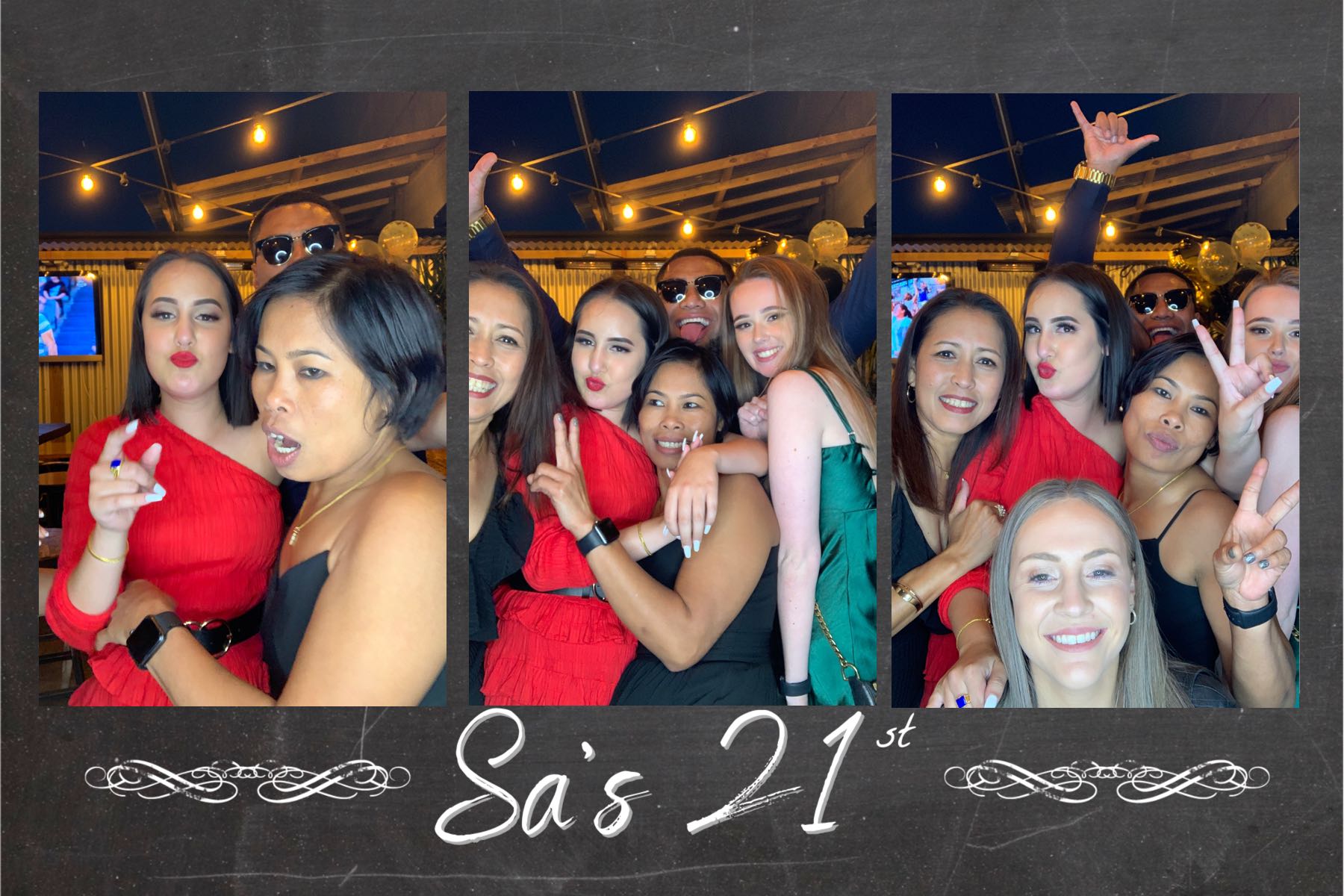 Sa's 21st | View more photos from the event at gallery.photobooth.co.nz/u/SelfieCentral/Sas-21st